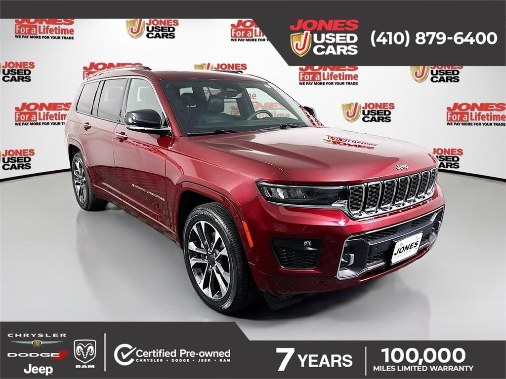 Used 2023 Jeep Grand Cherokee L Overland AWD/4WD image 1