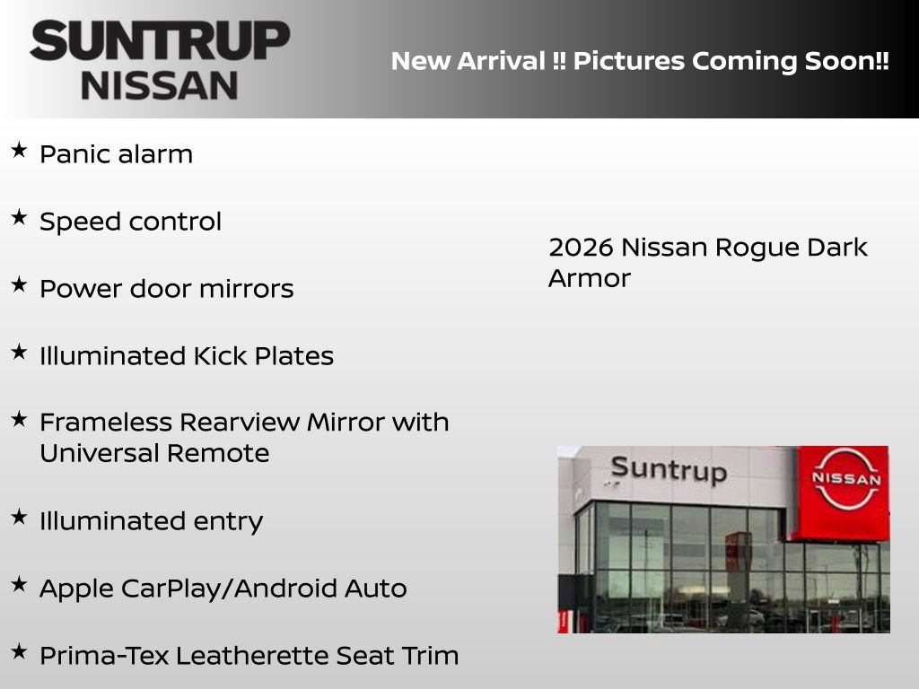 New 2026 Nissan Rogue Dark Armor AWD/4WD image 7