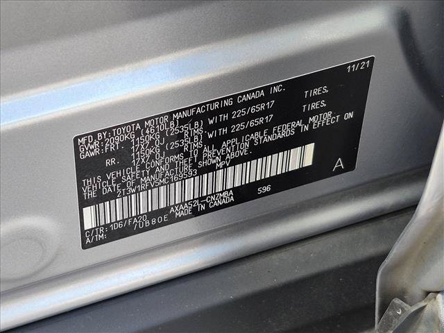 Used 2021 Toyota RAV4 XLE FWD image 23