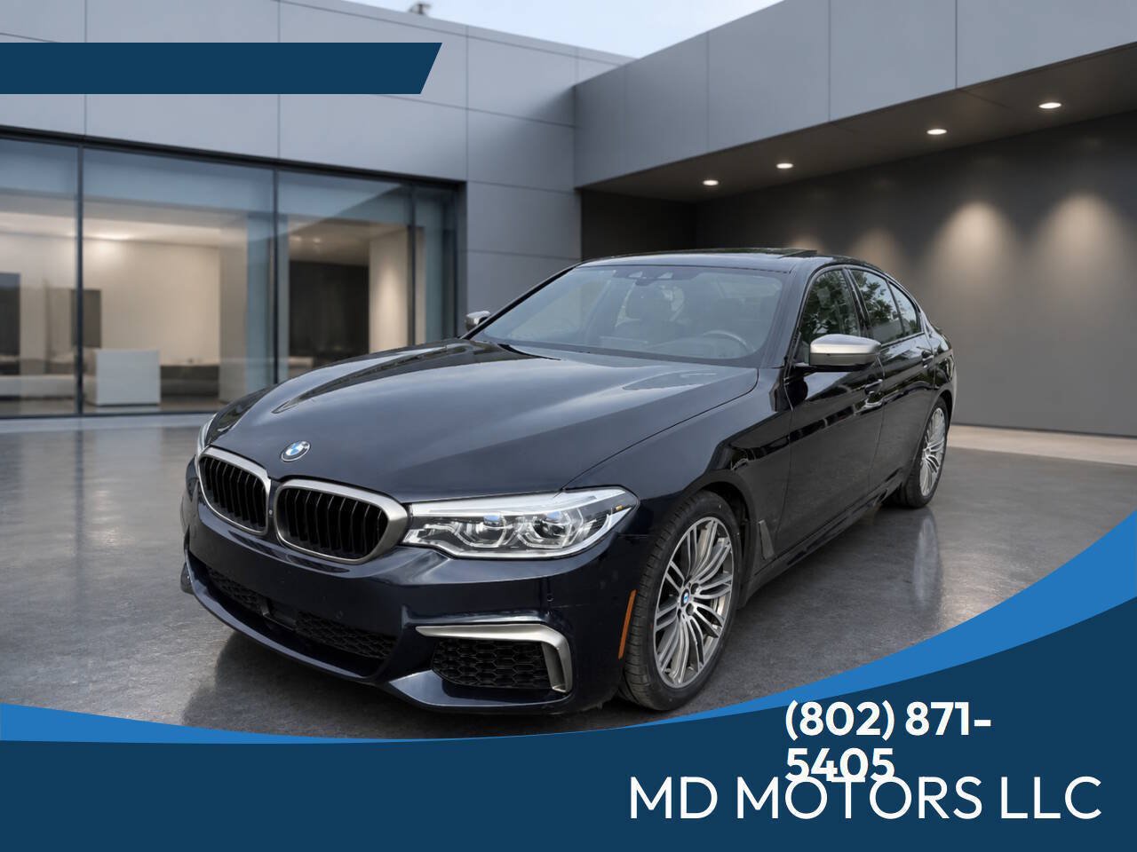 Used 2019 BMW M550i xDrive w/ Dynamic Handling Package AWD/4WD image 1