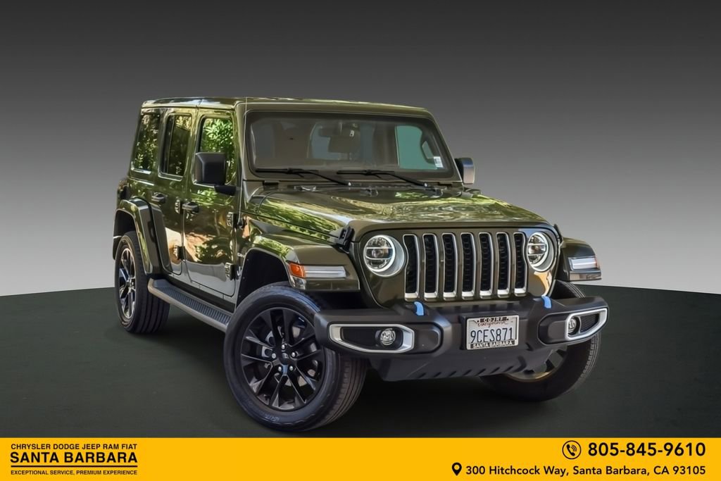 Used 2022 Jeep Wrangler Unlimited Sahara 4xe image 1
