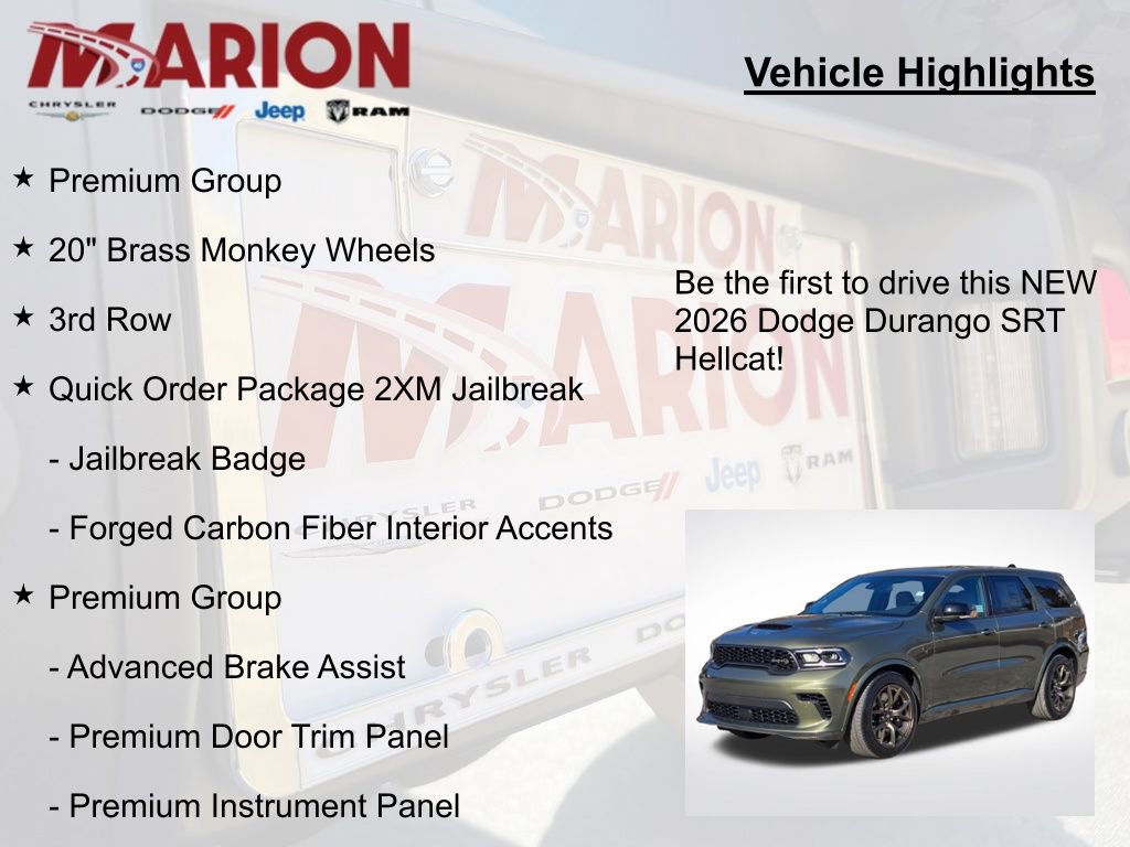 New 2026 Dodge Durango SRT Hellcat image 5