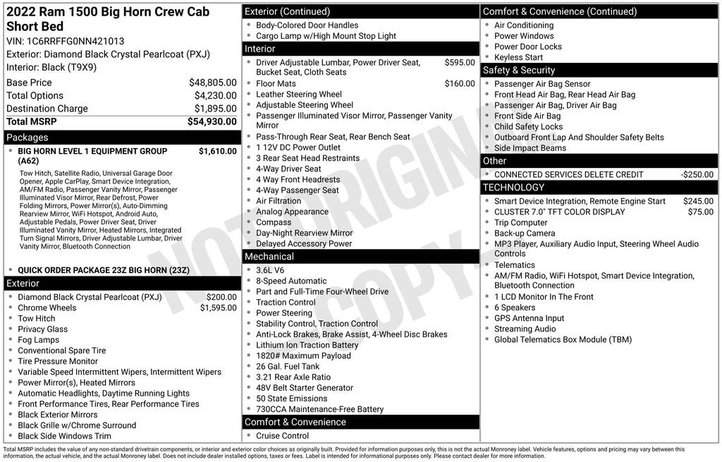 Certified 2022 RAM 1500 Big Horn AWD/4WD image 41