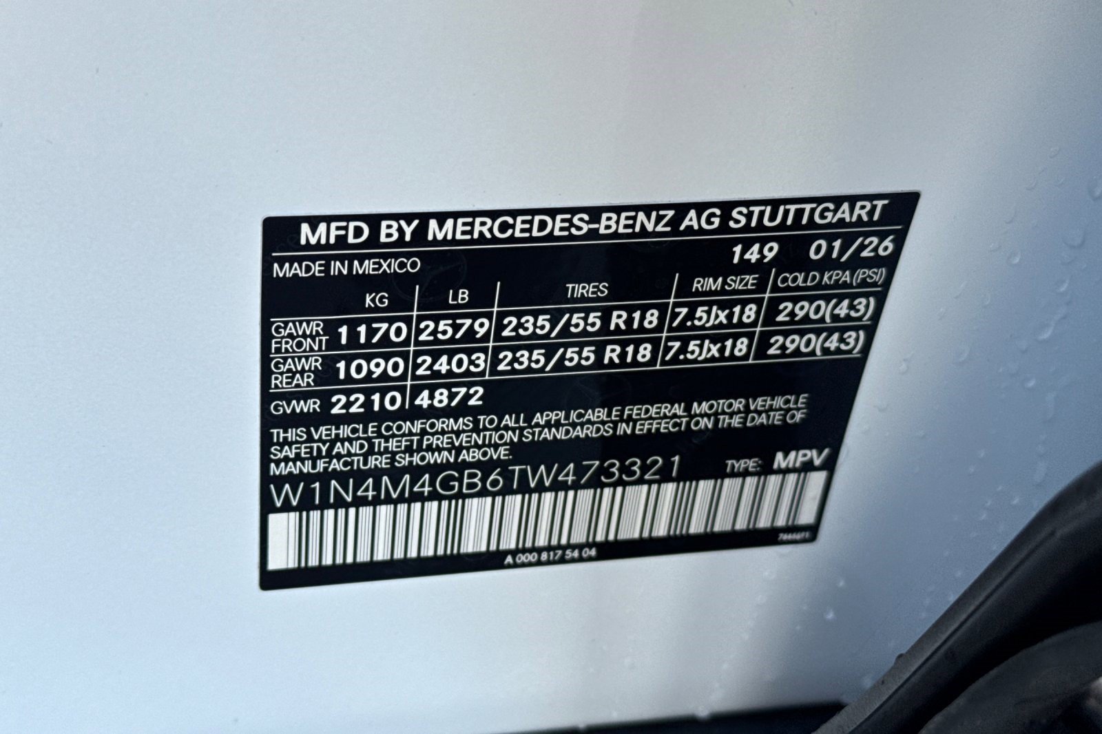 New 2026 Mercedes-Benz GLB 250 image 17