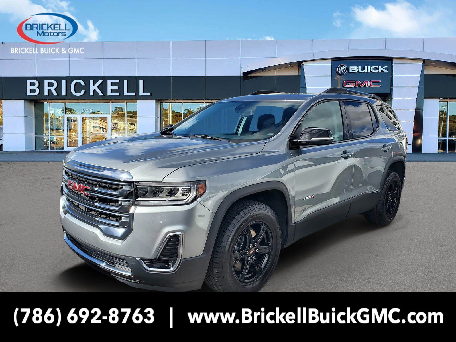 Used 2023 GMC Acadia AT4 w/ LPO, Floor Liner Package image 1