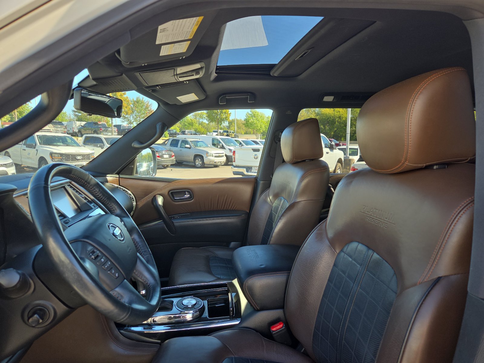 Used 2018 Nissan Armada Platinum w/ Captain Seat Package RWD image 9