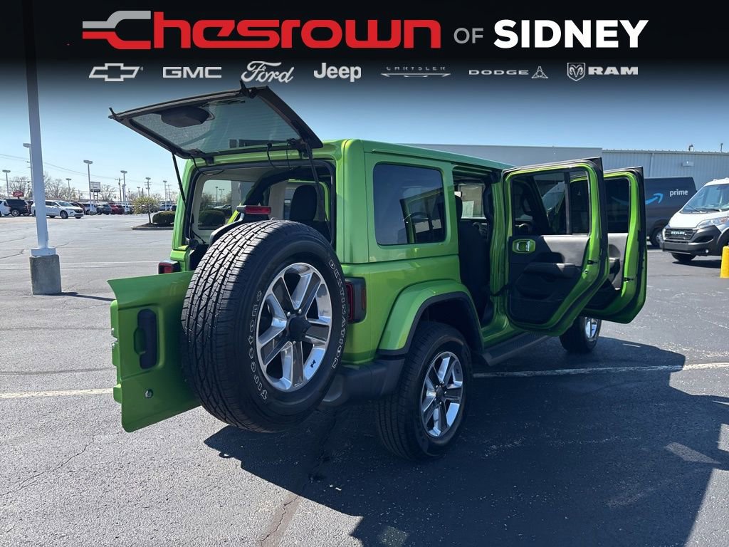 Used 2019 Jeep Wrangler Unlimited Sahara w/ Uconnect 4C Nav & Sound Group image 18