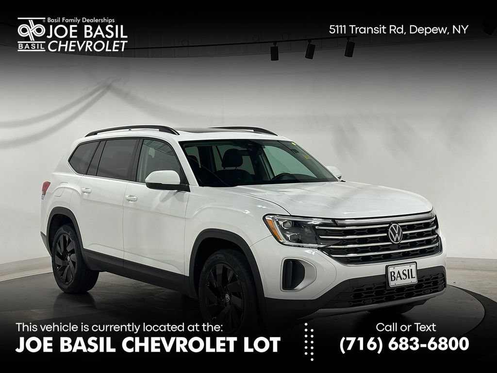 Used 2024 Volkswagen Atlas SE w/ Panoramic Sunroof Package AWD/4WD image 1