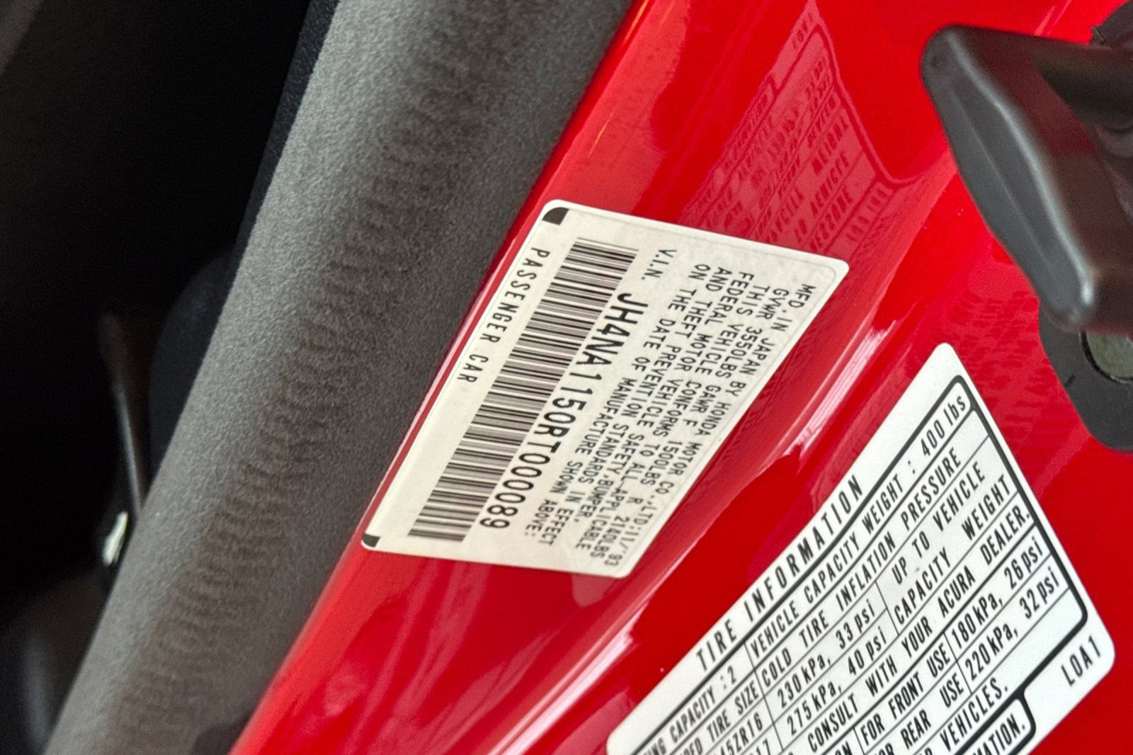 Used 1994 Acura NSX image 25