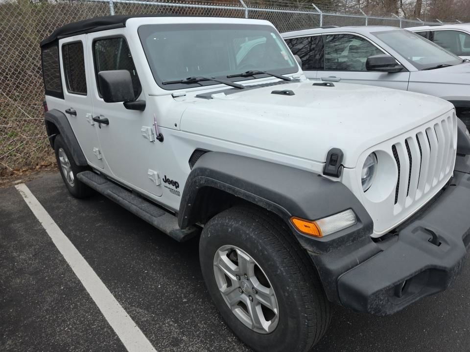Used 2021 Jeep Wrangler Unlimited Sport image 3
