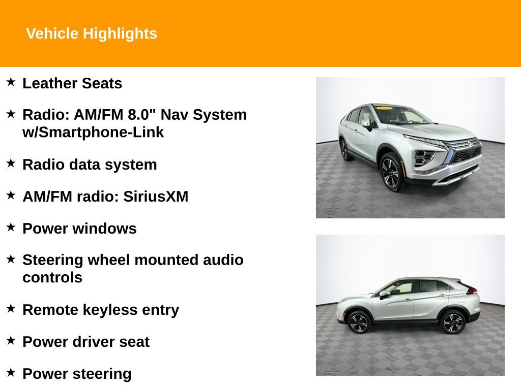 Used 2025 Mitsubishi Eclipse Cross SE AWD/4WD image 2