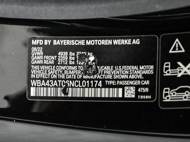 Used 2022 BMW 430i xDrive Convertible w/ Convenience Package AWD/4WD image 25