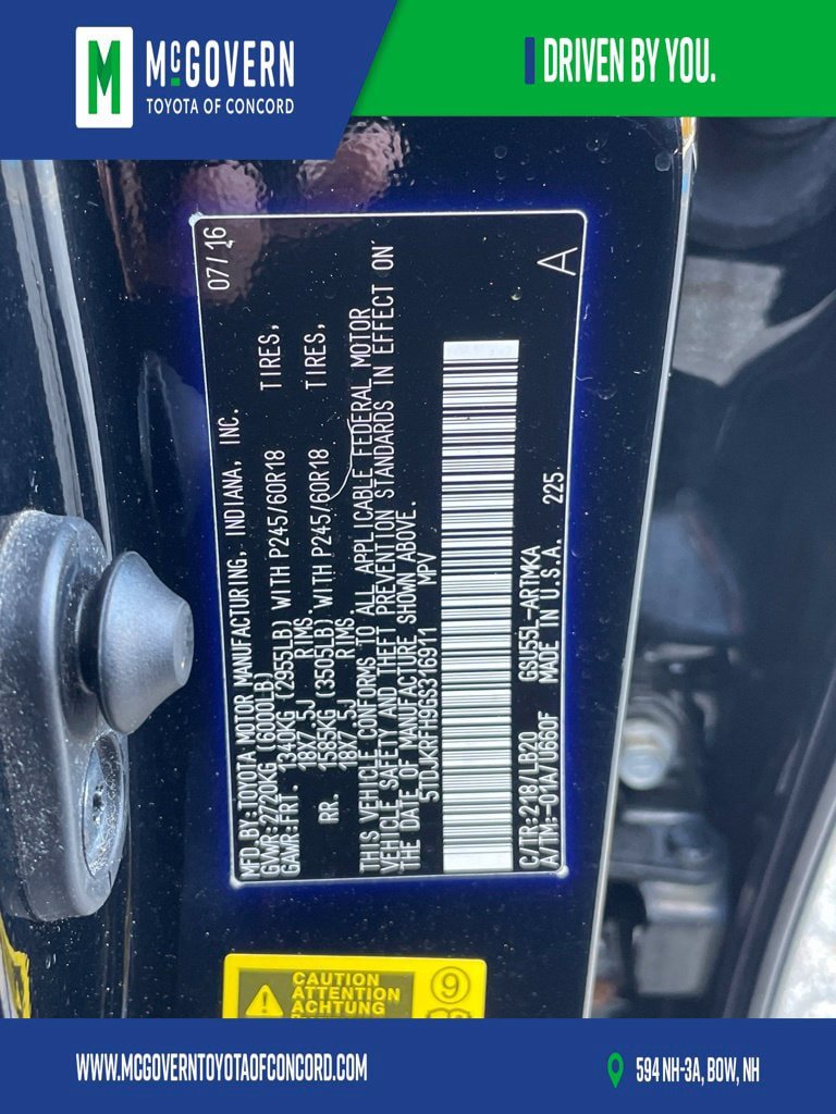 Used 2016 Toyota Highlander XLE AWD/4WD image 40