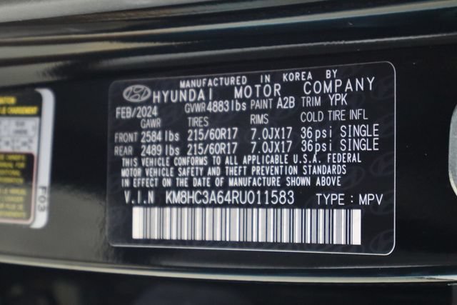 Used 2024 Hyundai Kona SEL FWD image 33