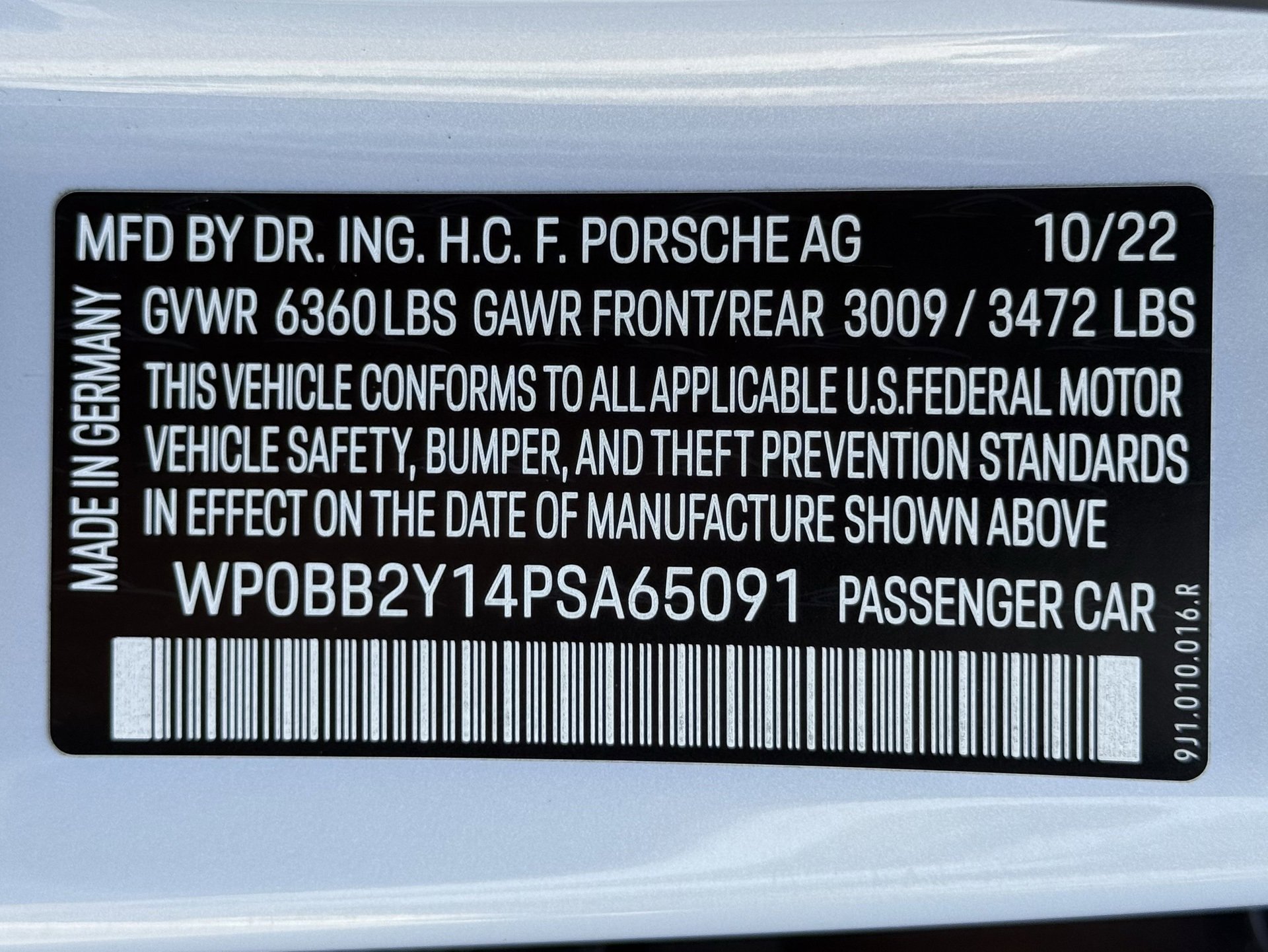 Certified 2023 Porsche Taycan 4S image 39