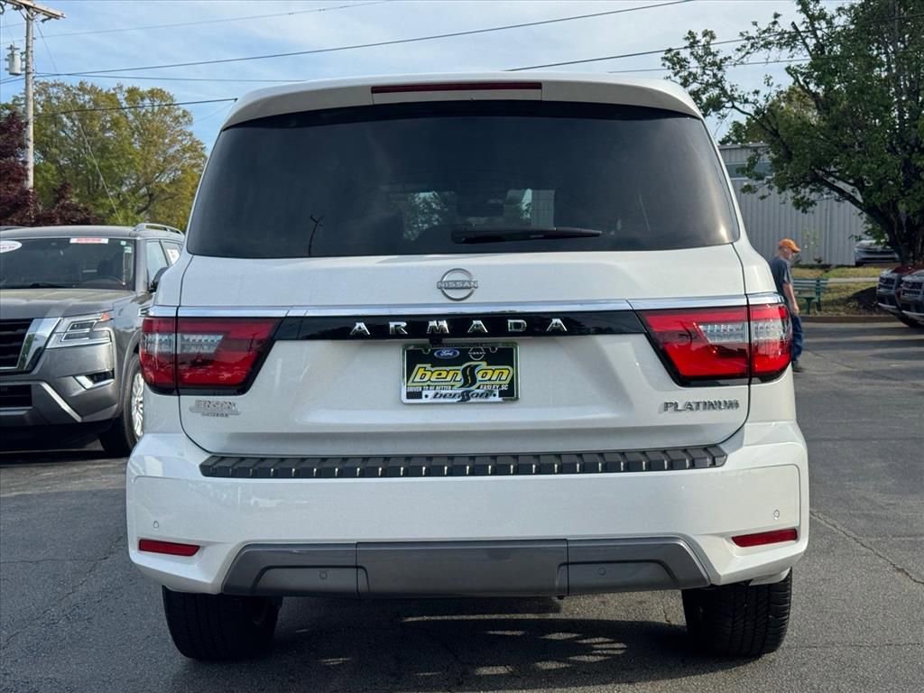 Certified 2024 Nissan Armada Platinum w/ Captain's Chairs Package image 4