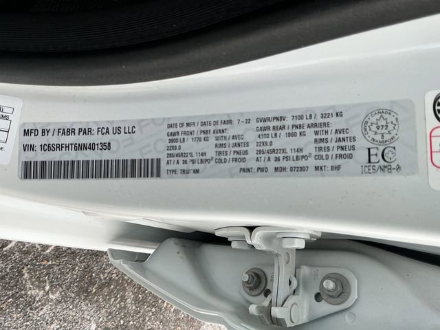 Used 2022 RAM 1500 Limited w/ Body-Colour Bumper Group image 54