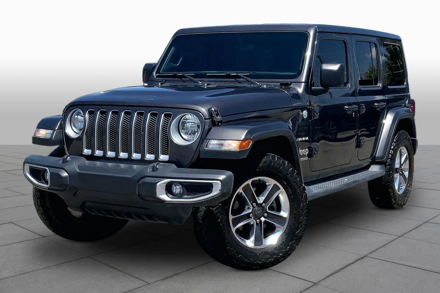 Used 2020 Jeep Wrangler Unlimited Sahara w/ Uconnect 4C Nav & Sound Group