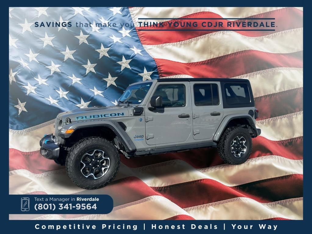 Used 2022 Jeep Wrangler Unlimited Rubicon 4xe image 3