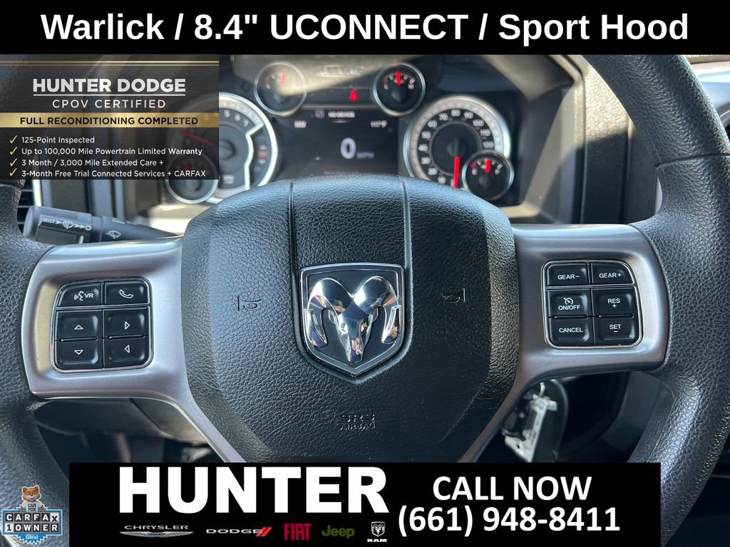 Certified 2022 RAM 1500 Classic Warlock w/ Electronics Group RWD image 23