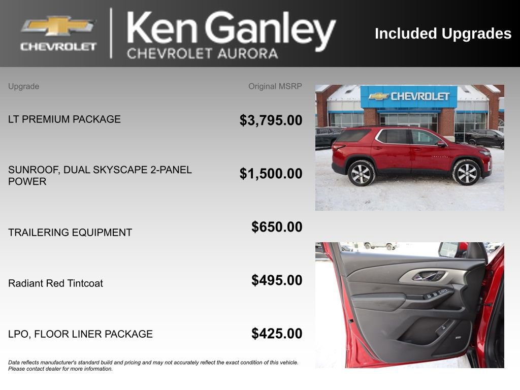 Used 2023 Chevrolet Traverse LT w/ LT Premium Package image 6