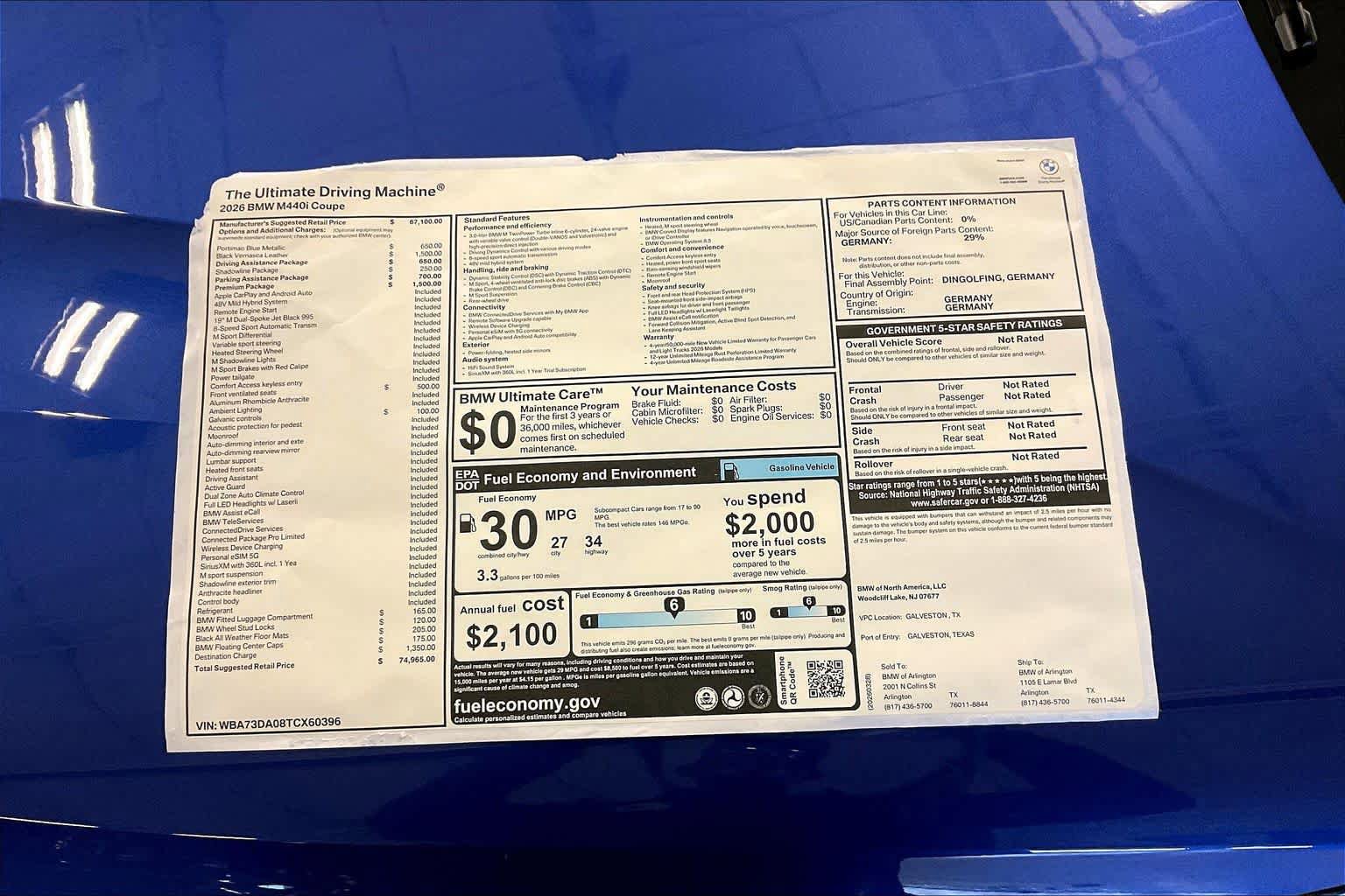 New 2026 BMW M440i Coupe w/ Premium Package image 19