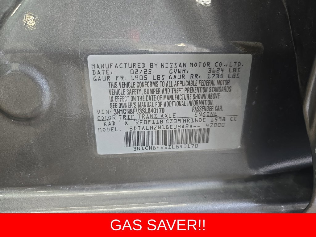 Used 2025 Nissan Versa SR w/ Trunk Package FWD image 35