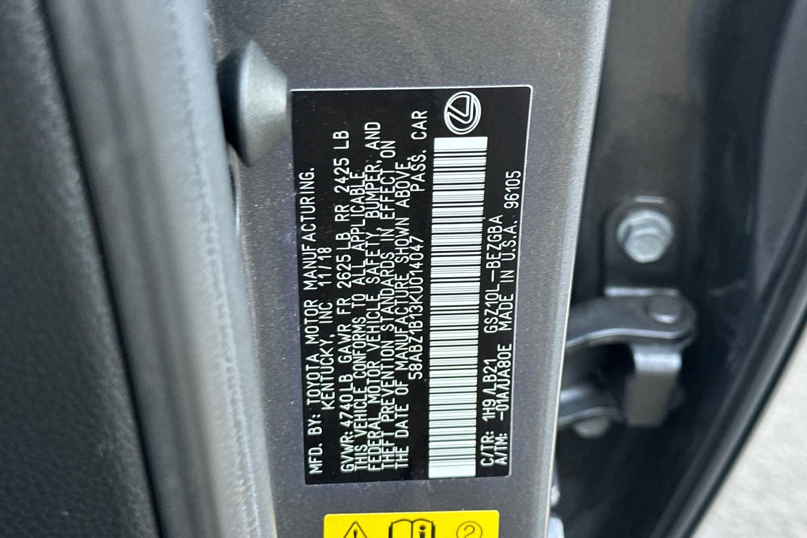 Used 2019 Lexus ES 350 image 20