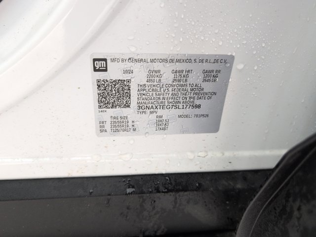 Certified 2025 Chevrolet Equinox RS w/ Safety and Technology Package image 33