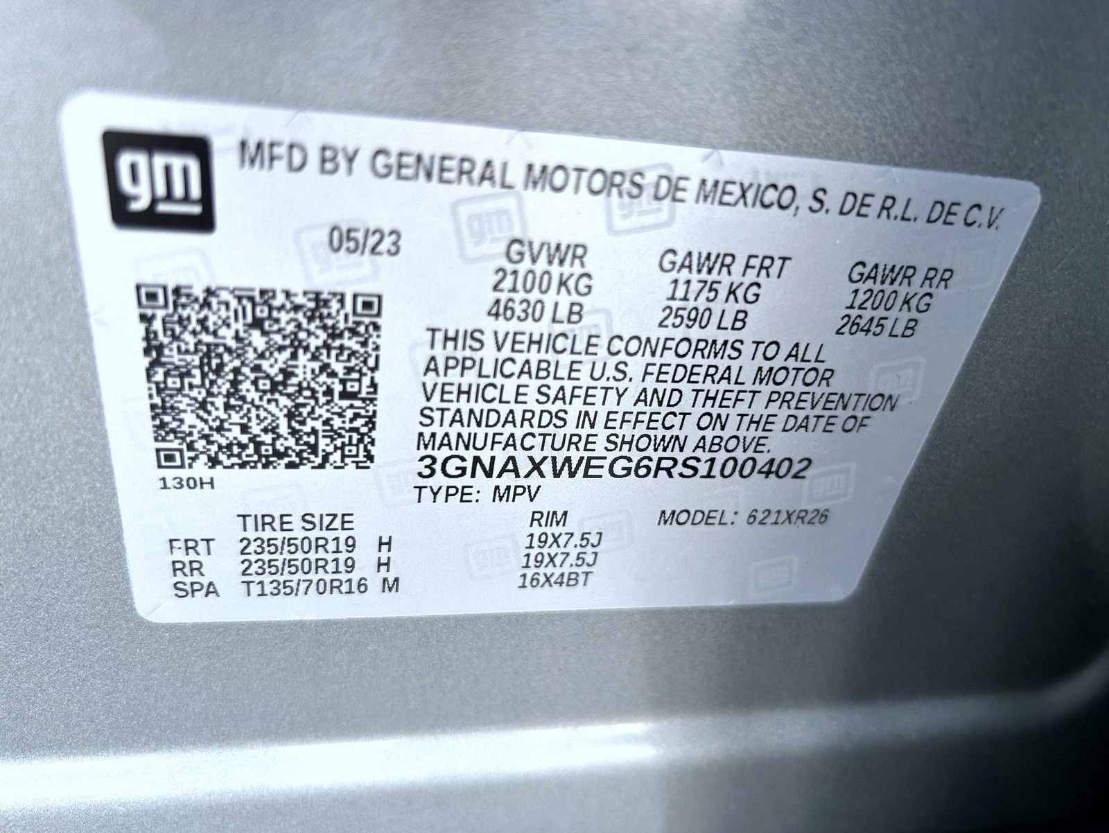 Certified 2024 Chevrolet Equinox RS w/ RS Leather Package image 25