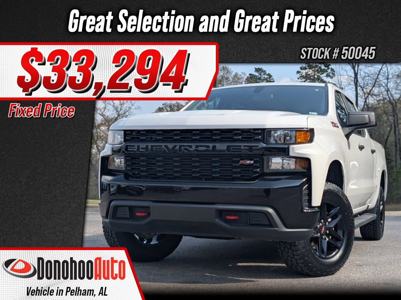 Used 2019 Chevrolet Silverado 1500 Custom Trail Boss w/ Custom Convenience Package