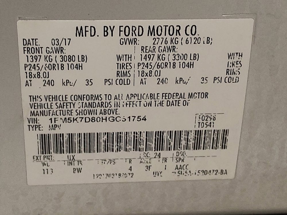 Used 2017 Ford Explorer XLT w/ Equipment Group 202A image 33