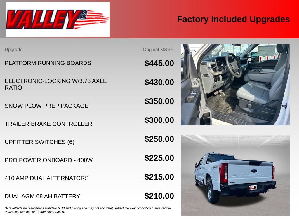 New 2026 Ford F350 XL w/ Snow Plow Prep Package AWD/4WD image 4