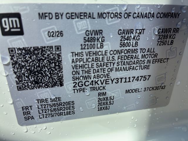 New 2026 Chevrolet Silverado 3500 High Country w/ High Country Premium Package image 13