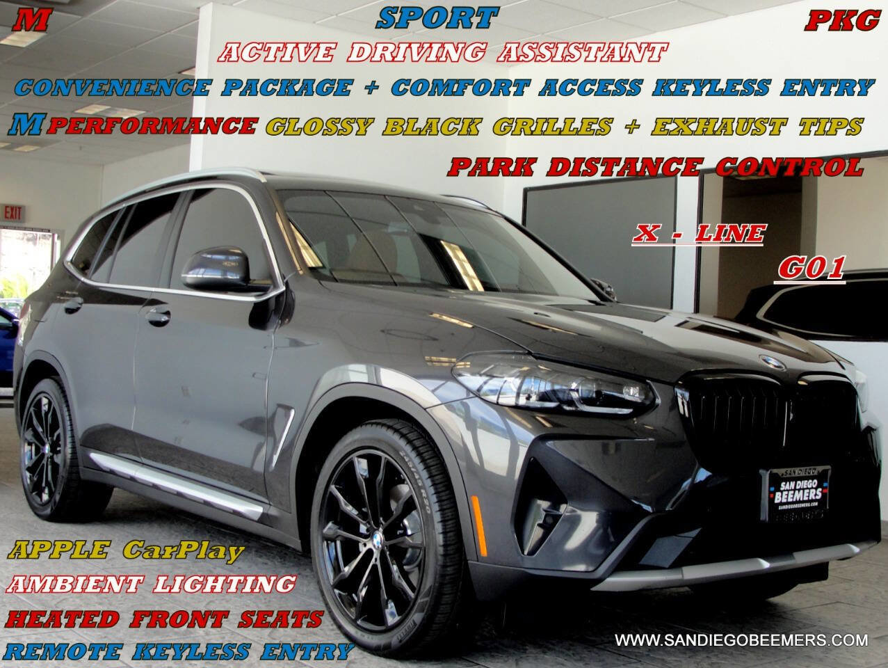 Used 2022 BMW X3 sDrive30i w/ Convenience Package