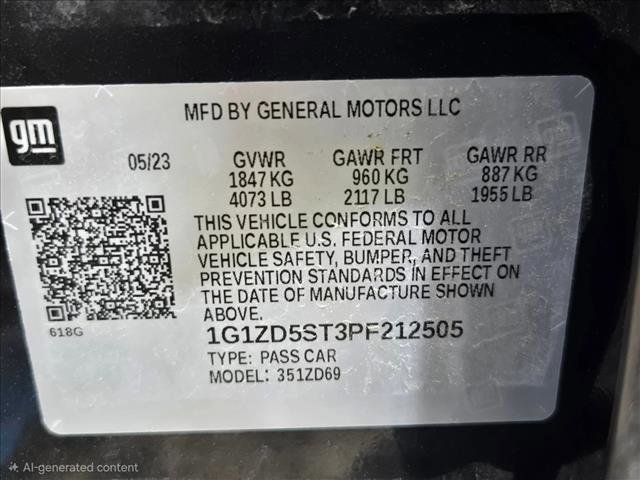 Used 2023 Chevrolet Malibu LT FWD image 17