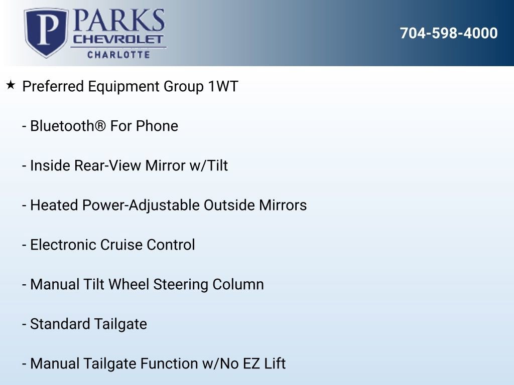 New 2025 Chevrolet Silverado 1500 W/T w/ WT Value Package image 14