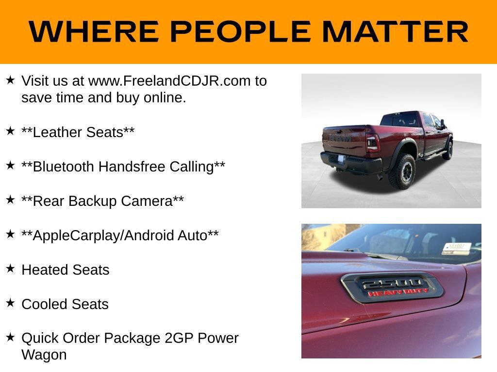 Used 2022 RAM 2500 Power Wagon w/ Level 2 Equipment Group image 33