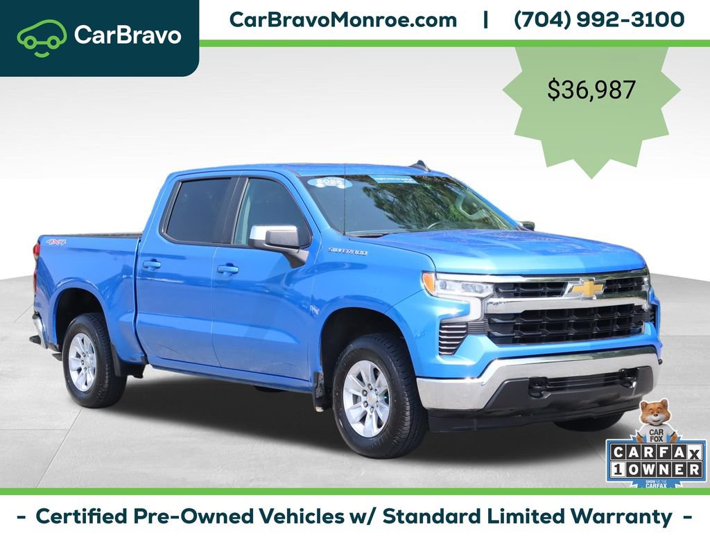 Certified 2025 Chevrolet Silverado 1500 LT AWD/4WD image 8