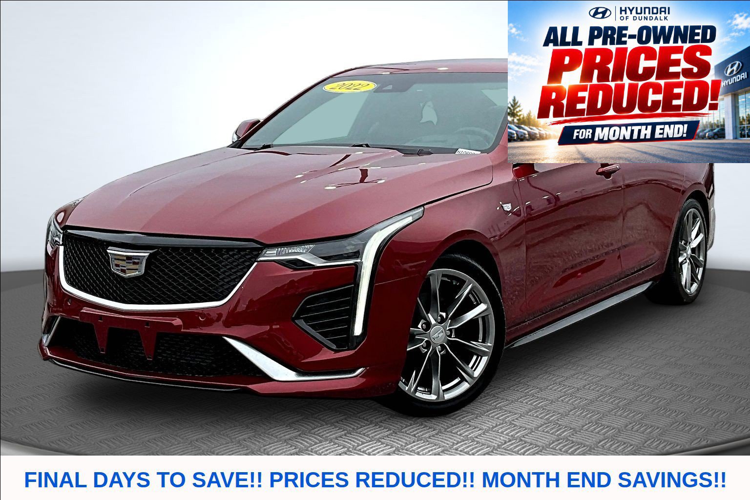 Used 2022 Cadillac CT4 Sport
