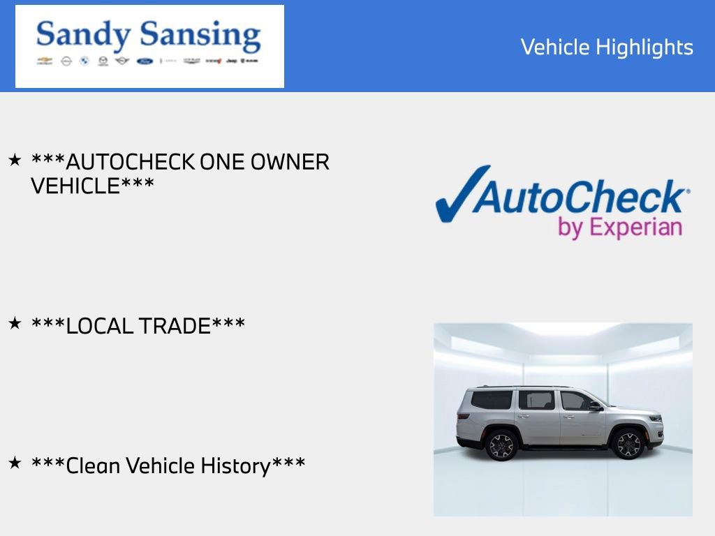 Used 2024 Jeep Wagoneer Series III w/ Convenience Group I AWD/4WD image 7