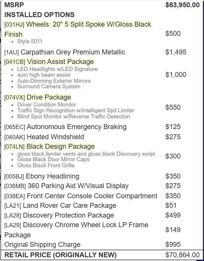 Used 2017 Land Rover Discovery HSE Luxury image 12