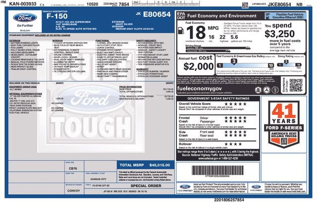 Certified 2018 Ford F150 XLT image 35