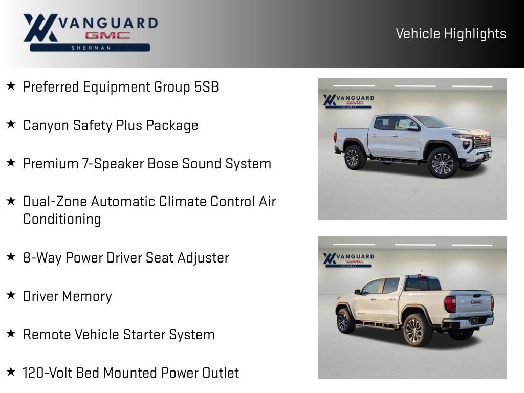 New 2026 GMC Canyon Denali AWD/4WD image 10