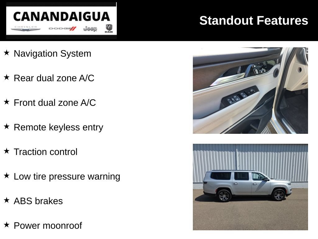 Used 2023 Jeep Grand Wagoneer L 4WD image 8