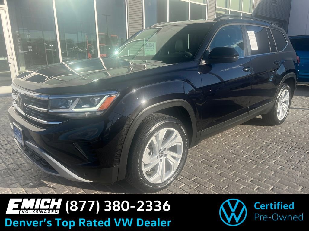 Used 2023 Volkswagen Atlas SE w/ Panoramic Sunroof Package