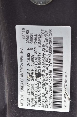 Used 2019 Honda Accord EX-L image 14