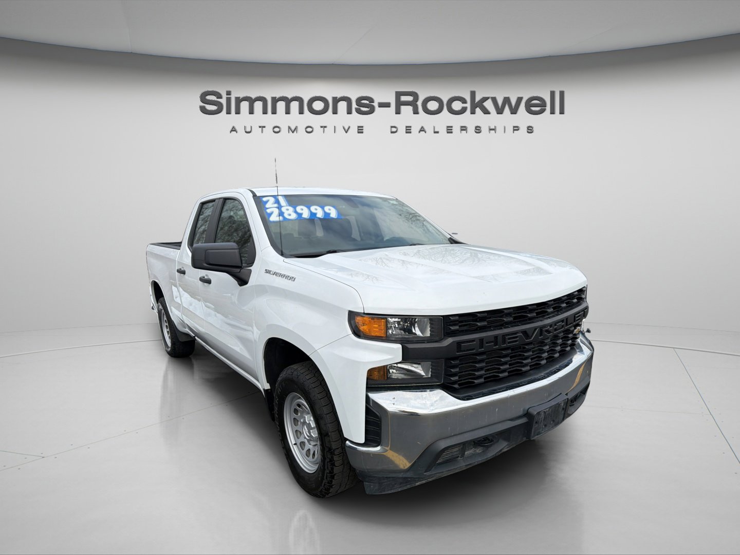 Used 2021 Chevrolet Silverado 1500 W/T w/ Work Truck Package AWD/4WD image 41