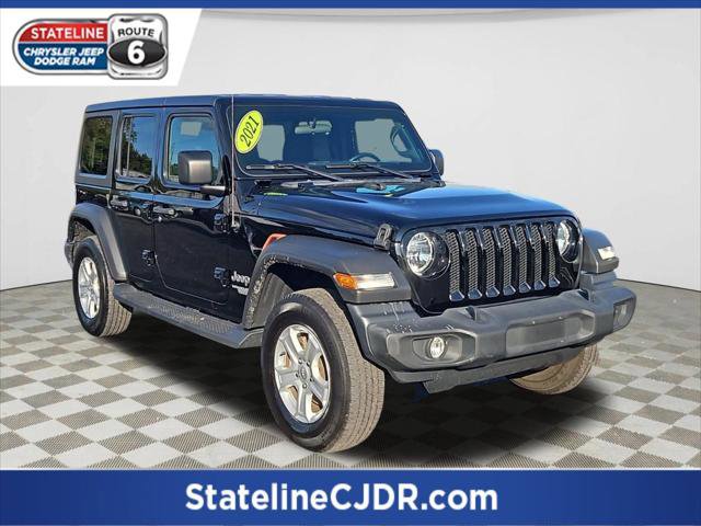 Certified 2021 Jeep Wrangler Sport S