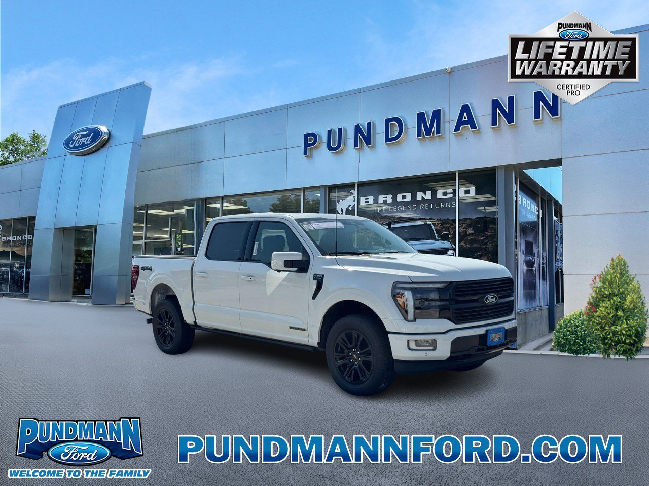 New 2025 Ford F150 Platinum w/ Equipment Group 702A High image 1